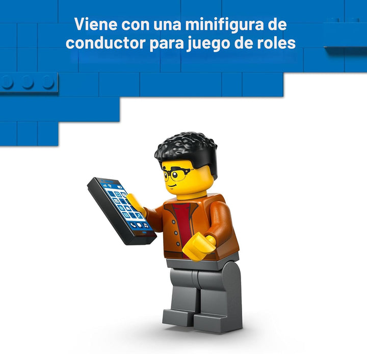 LEGO City EV Supercar - Juguete de construcción para niños, juego d...