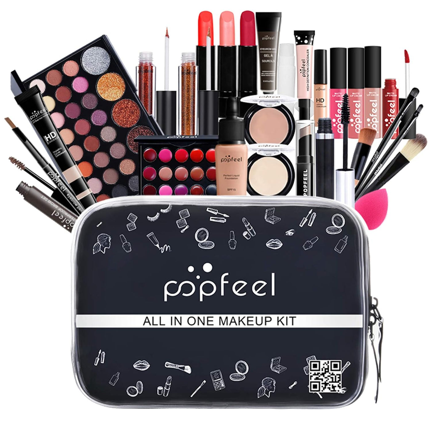FantasyDay Juego de maquillaje todo en uno para regalo navideño, ki...