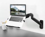 VIVO Soporte de pared para laptop con brazo neumático extensible aj...