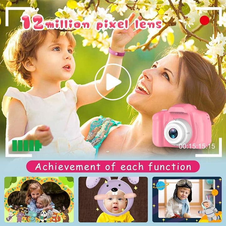 Dylanto Cámara de selfie mejorada para niños, regalos de cumpleaños...