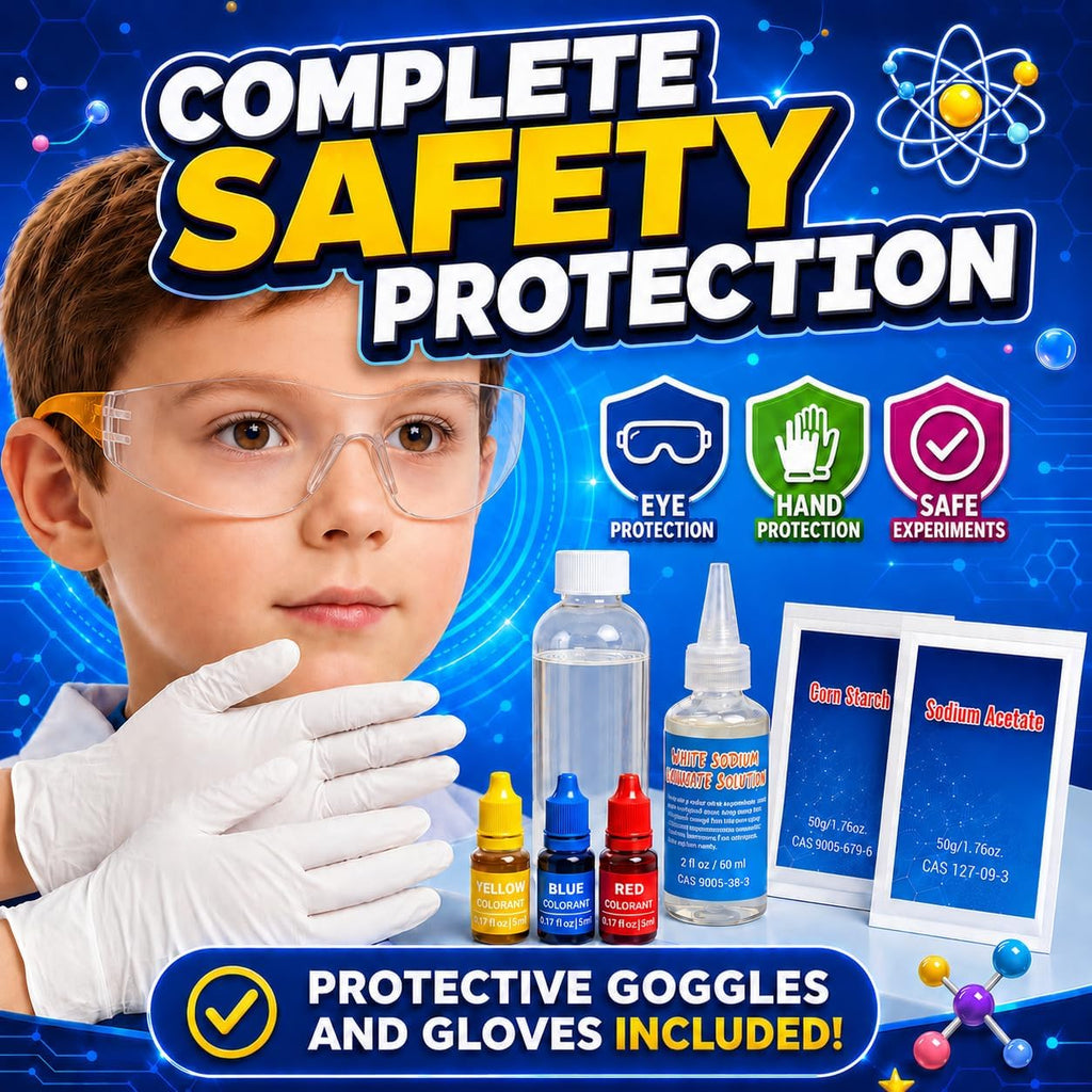 Science Experiment Kit para Kids 6-12, STEM Chemistry Set con Volcano