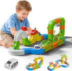Juego de tren eléctrico, juguete de pista de tren de bloque de construcción