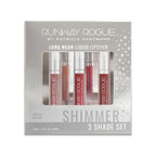 Runway Rogue Mini Liquid Lipstick Trio, 3 tonos a prueba de transferencia, puesta de sol