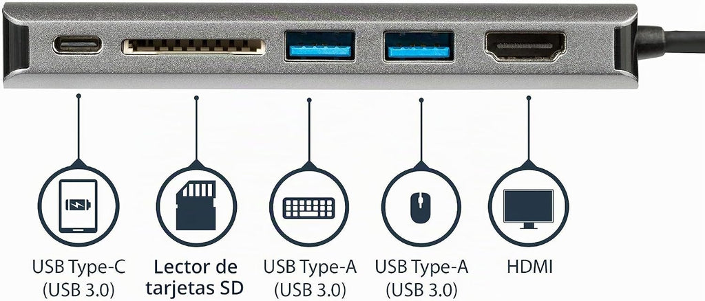 StarTech.com, DKT30CSDHPD3, hub USB