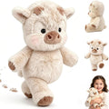 Peluche de vaca corriendo, lindo juguete de peluche de vaca de las...