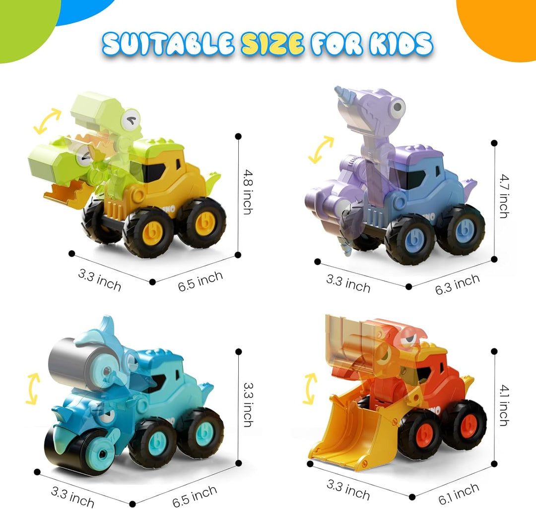 Dimoarch Juguetes de construcción para niños de 2, 3, 4, 5 años, pa...