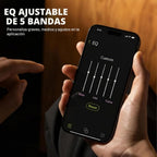 Brane Audio Brane X - Altavoz inteligente, altavoz Bluetooth inalámbrico portátil, subwoofer RAD interno, reproducción de 12 horas, resistente al agua IP57