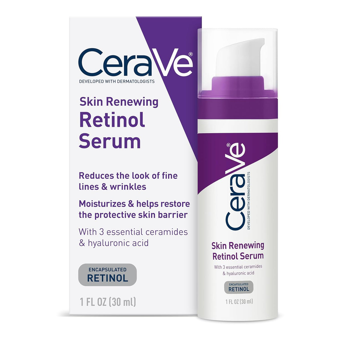 CeraVe Suero de retinol antienvejecimiento para cara
