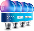 Geeni Prisma Plus - Bombillas inteligentes regulables de 800 lúmenes, Wi-Fi
