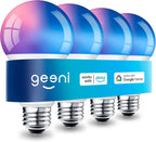 Geeni Prisma Plus - Bombillas inteligentes regulables de 800 lúmenes, Wi-Fi