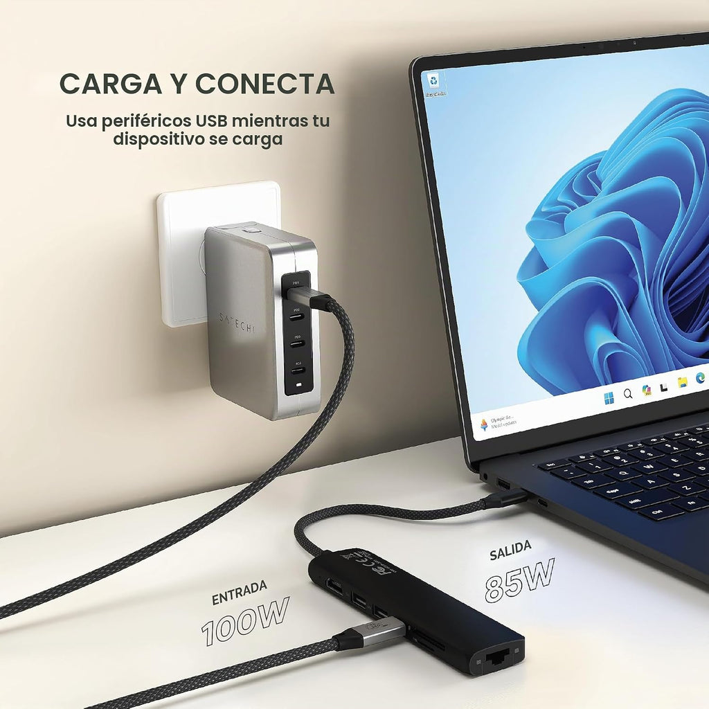 Satechi, ST-P7SK, hub USB