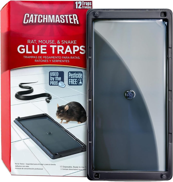 Catchmaster Trampas para ratas, serpientes y ratones 12Pz, grandes...