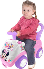 Kiddieland Disney Minnie Mouse Auto Para Jugar Con Luces y Sonidos, Para Empujar