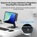 Soporte magnético para iPad Pro de 11 pulgadas con carga inalámbrica para iPad Pro de 11 pulgadas