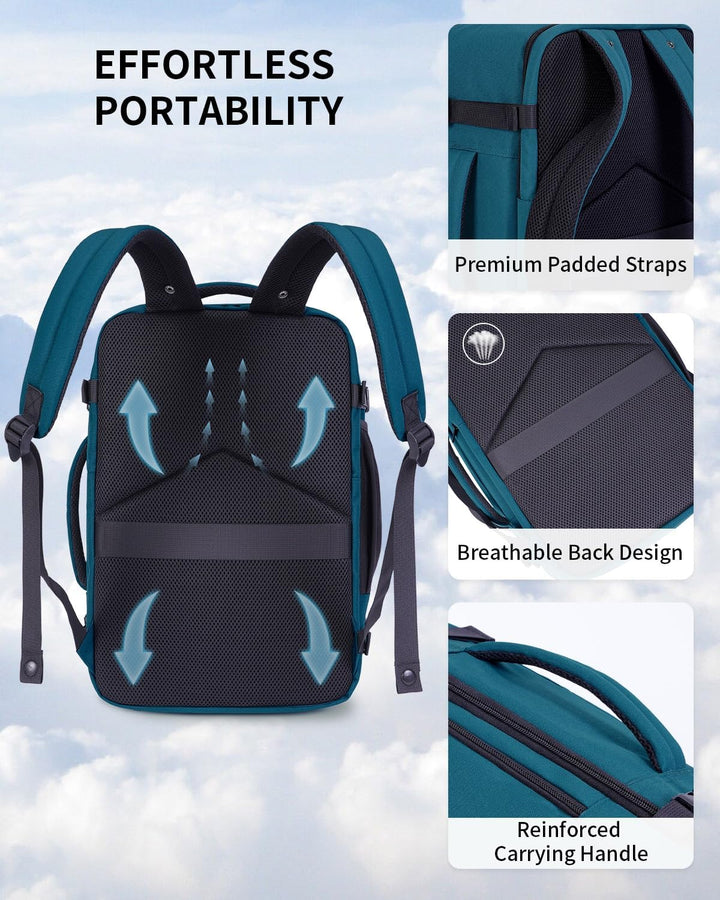 ECOHUB Mochila de viaje Mochila de equipaje de mano, Mochilas de viaje