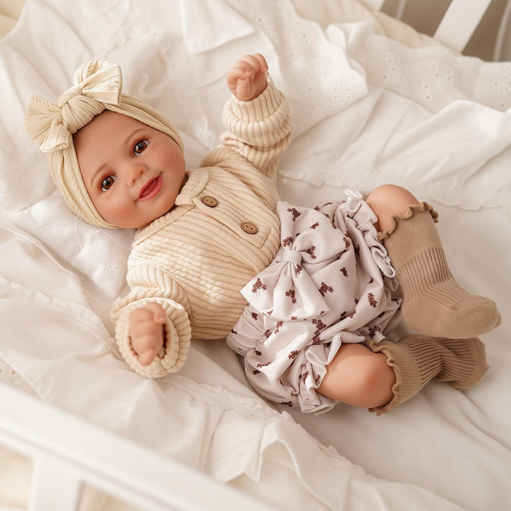 BABESIDE Muñecas de bebé Reborn Sunny - Muñeca de bebé realista de...