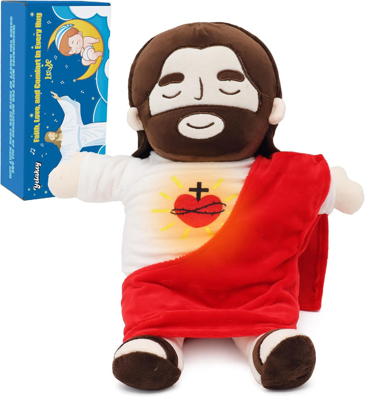 Yelakey Oficialmente Jesús de Peluche Respirante Animal de Peluche...