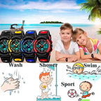 PASNEW Reloj para Kids, Relojes Multifuncionales Digital Analógico