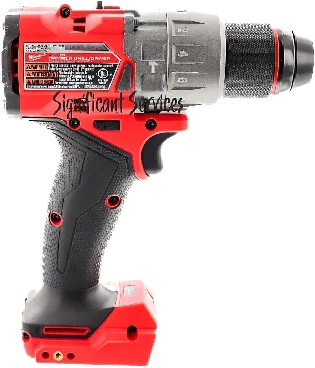 Milwaukee Electric - M18 Fuel. Martillo y perforadora de 1/2 pulgada