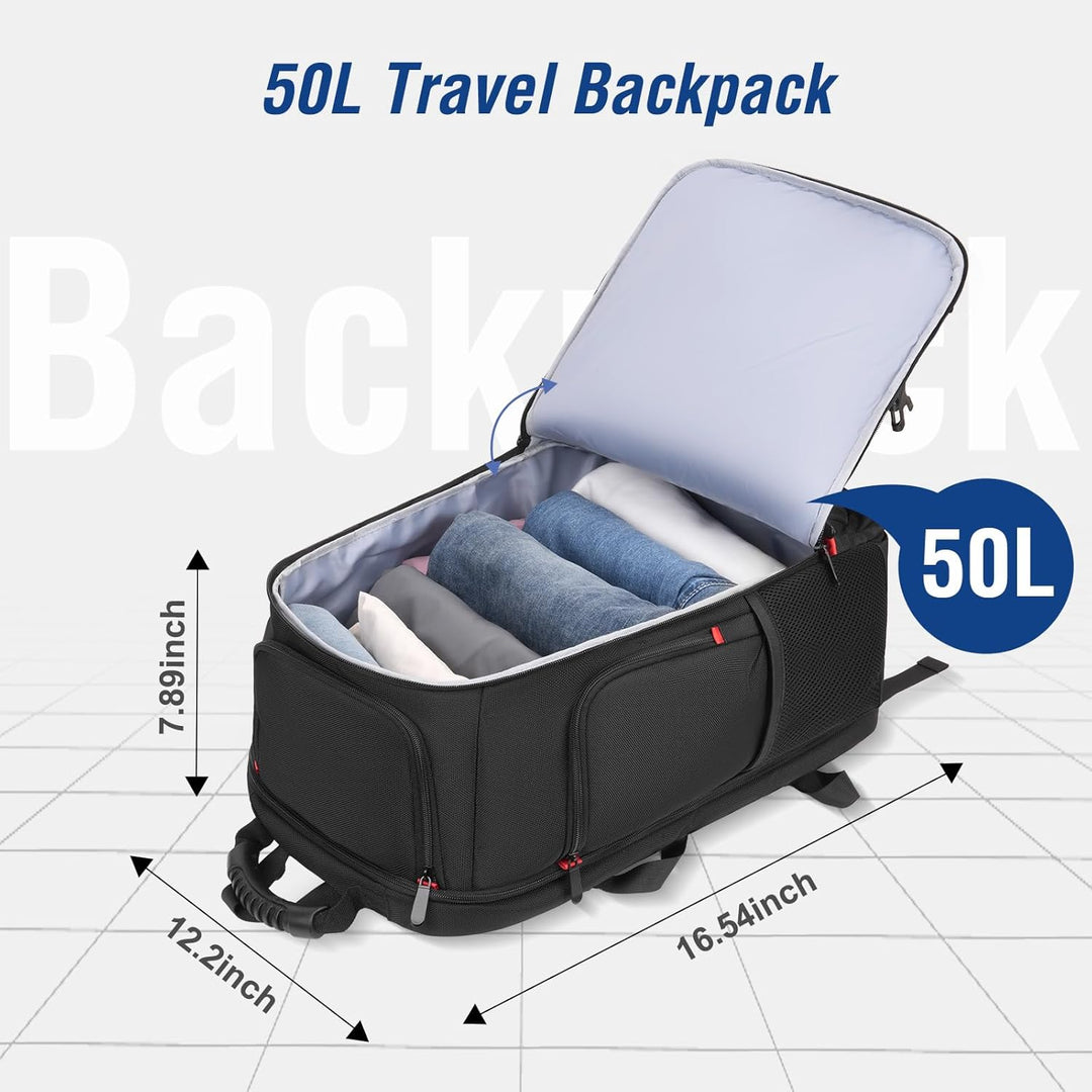 MOSISO Mochila para laptop de 18.4 pulgadas con puerto de carga USB...