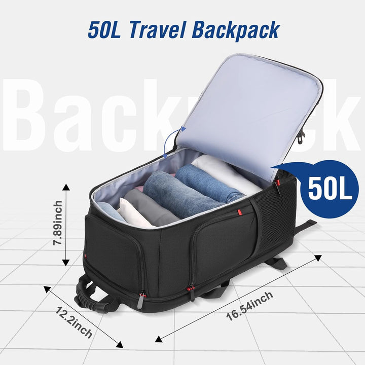 MOSISO Mochila para laptop de 18.4 pulgadas con puerto de carga USB...