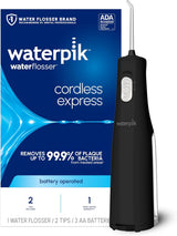 Waterpik - Irrigador inalámbrico Express, funciona con baterías y e...