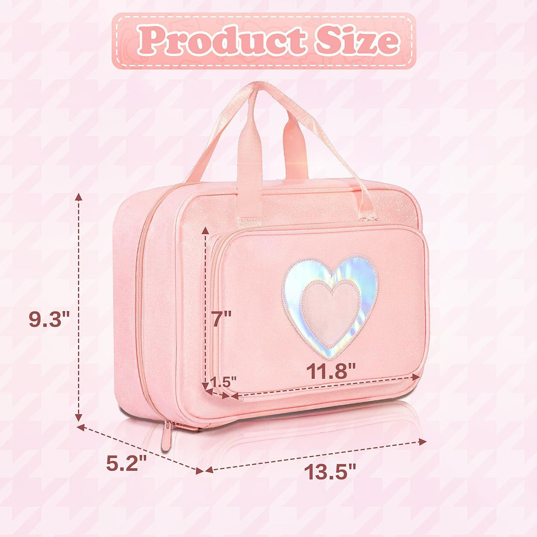 LININYHAO Estuche de transporte compatible con muñecas Barbie de 12...