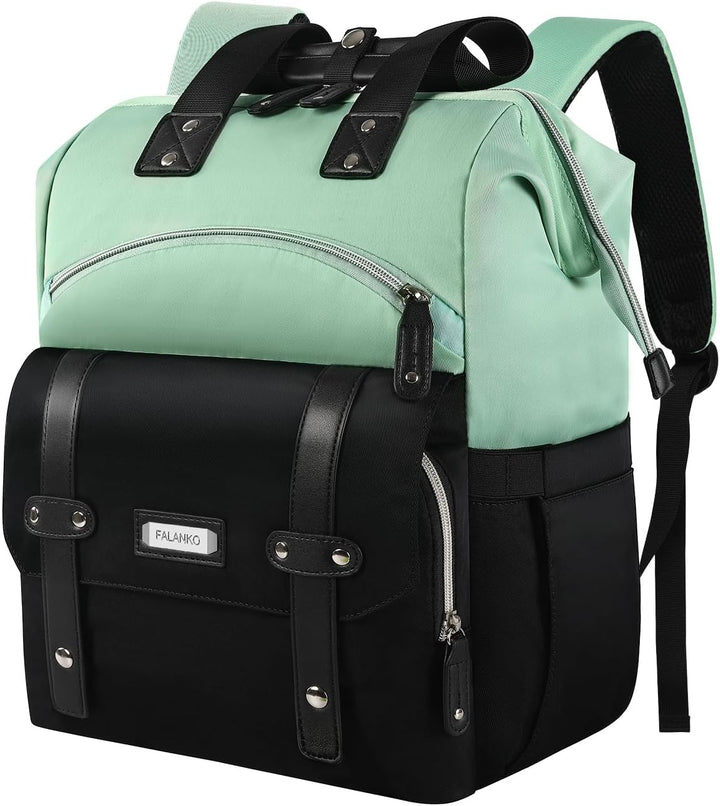 Mochila para portátil YALIXIAN para mujer, mochila de trabajo unive...
