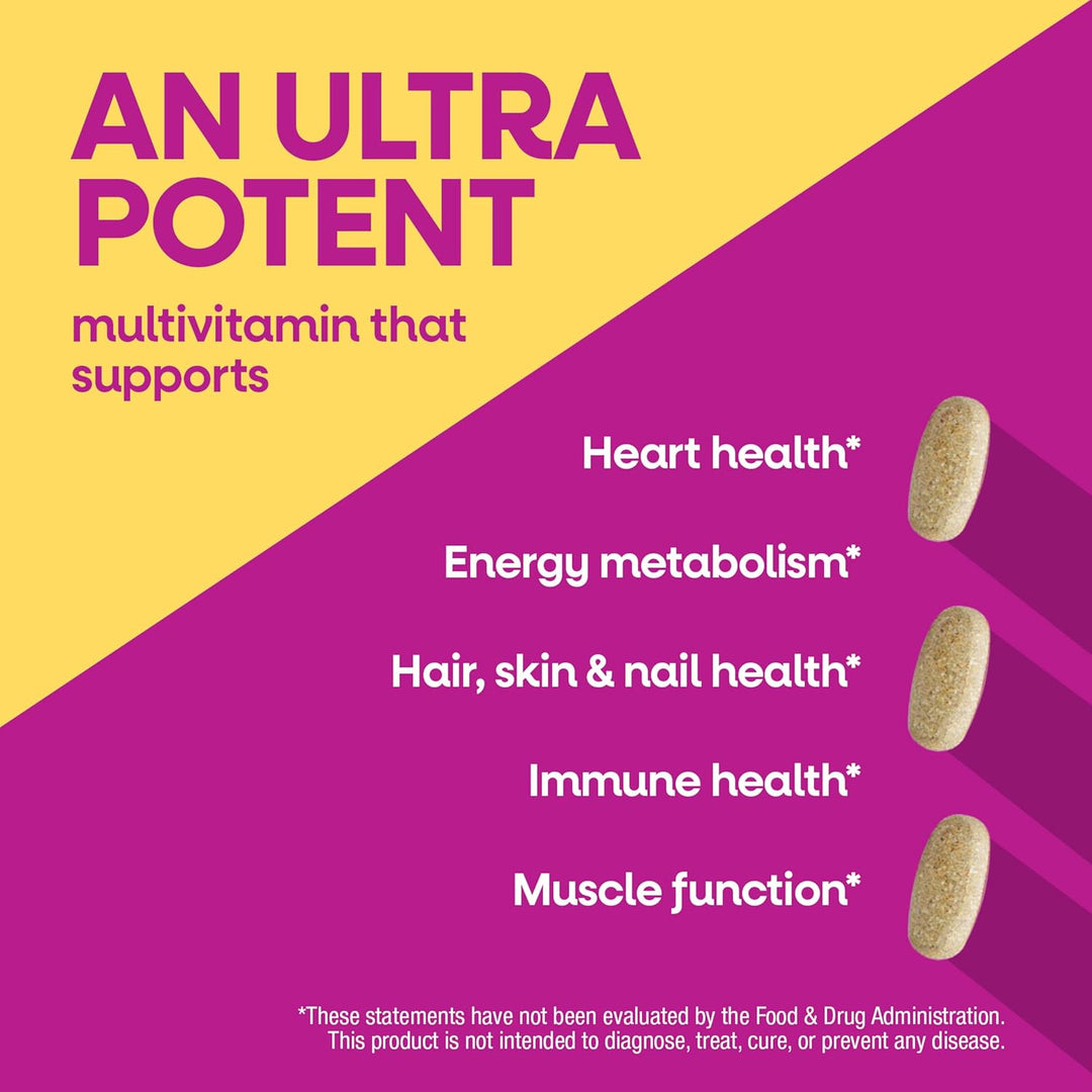 Nature's Way ¡Alive! Ultra Multivitamínico para mujeres, vitami...