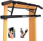 AmazeFan Barra de Dominadas para Puerta con Agarre Ergonómico - Marco de Dominadas de Fitness para Ejercicio de Gimnasio en Casa - Agarre Multi-Ángulo - Gancho Inteligente Actualizado 2024 (Se Adapta