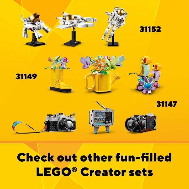 LEGO Creator 3 en 1 Kit de Construcción de Patín Retro Se