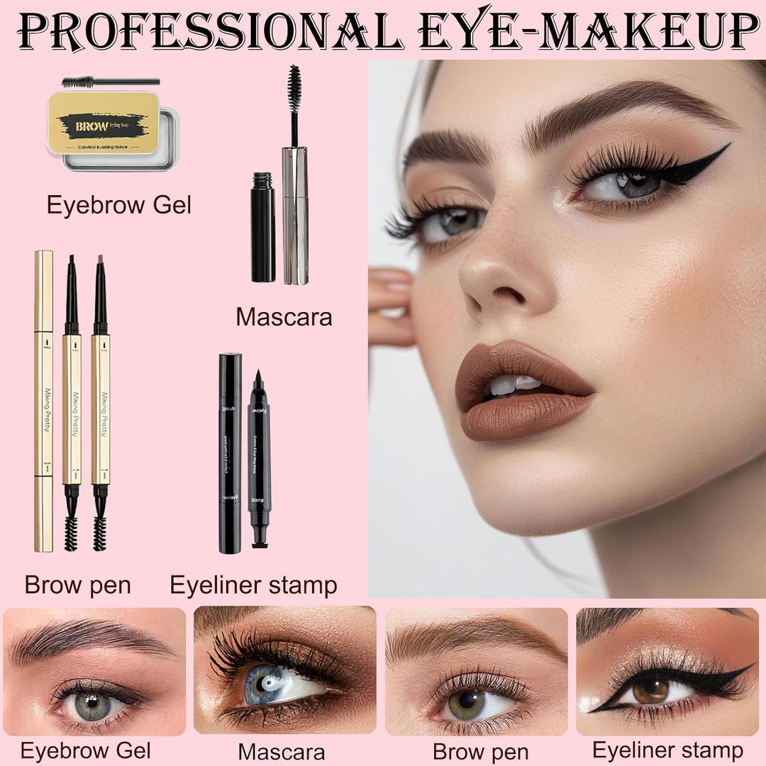 Kit completo de maquillaje para mujeres, kit de maquillaje para muj...