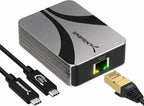 SABRENT Adaptador Ethernet Thunderbolt y USB4 de 10 GbE, USB-C (NT-P10G)