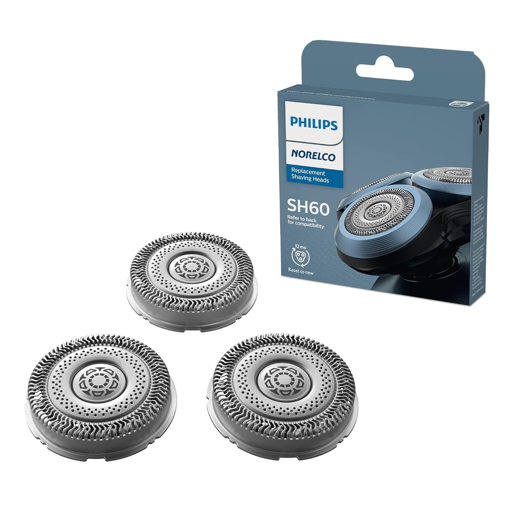 Cabezales de afeitado Philips Norelco genuinos SH60/72