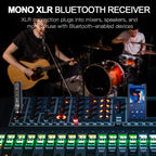 Xvive Receptor P3 Bluetooth XLR para mezclador de audio, PA activo, sistemas DJ