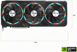 GIGABYTE Tarjeta gráfica GeForce RTX 4080 Gaming OC 16G, 3 ventilad...