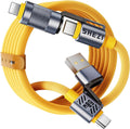 [Certificado Apple MFi] Cable USB-C 4 en 1 60W 5FT Cable Lightning