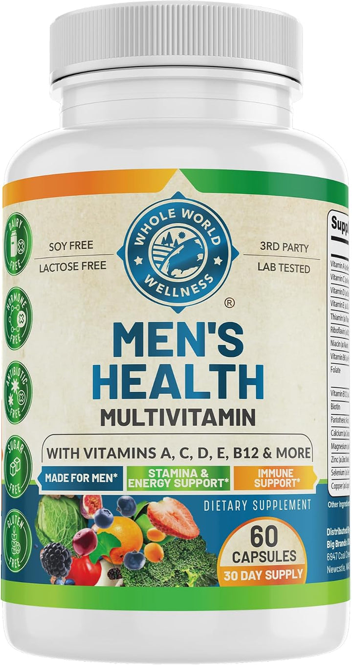 Whole World Wellness Suplemento multimineral multivitamínico diario...