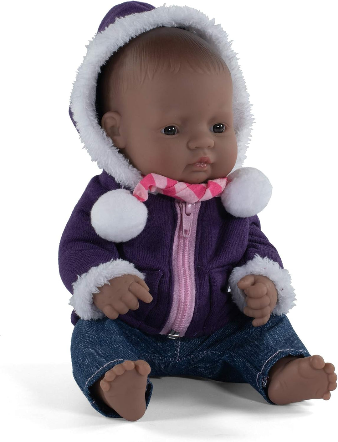 Muñeca de bebé recién nacida Miniland, anatómicamente correcta, 12....