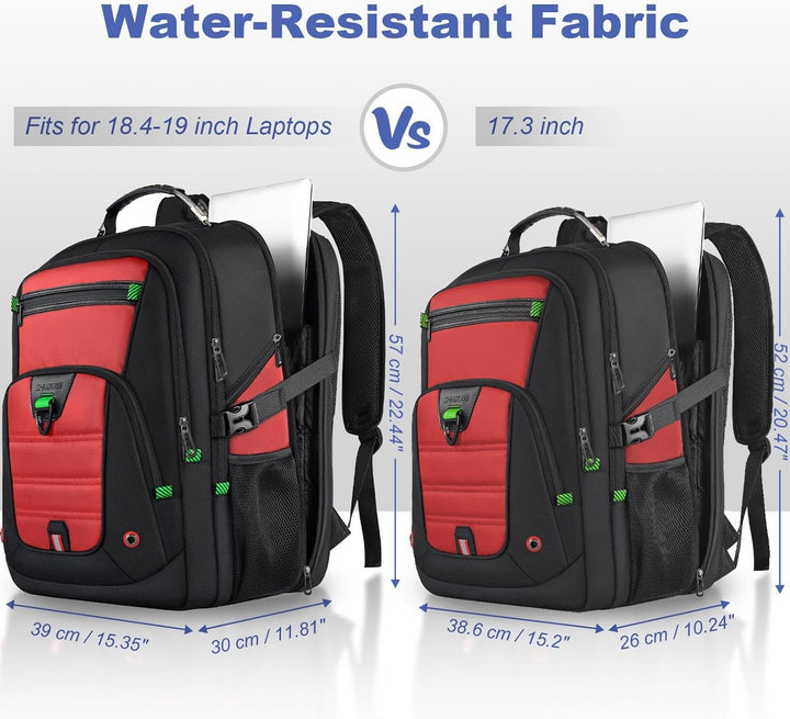 Z-MGKISS Mochila para laptop extra grande de 52 L, bolsa de computa...