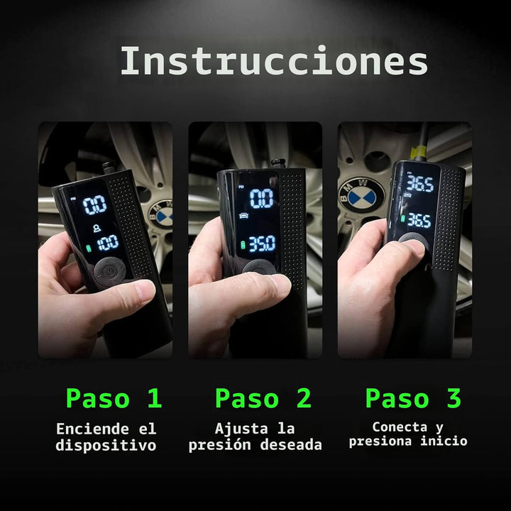 Airmoto y Kit de Energía Paquete de Oferta - 1 paquete - Inflador d...