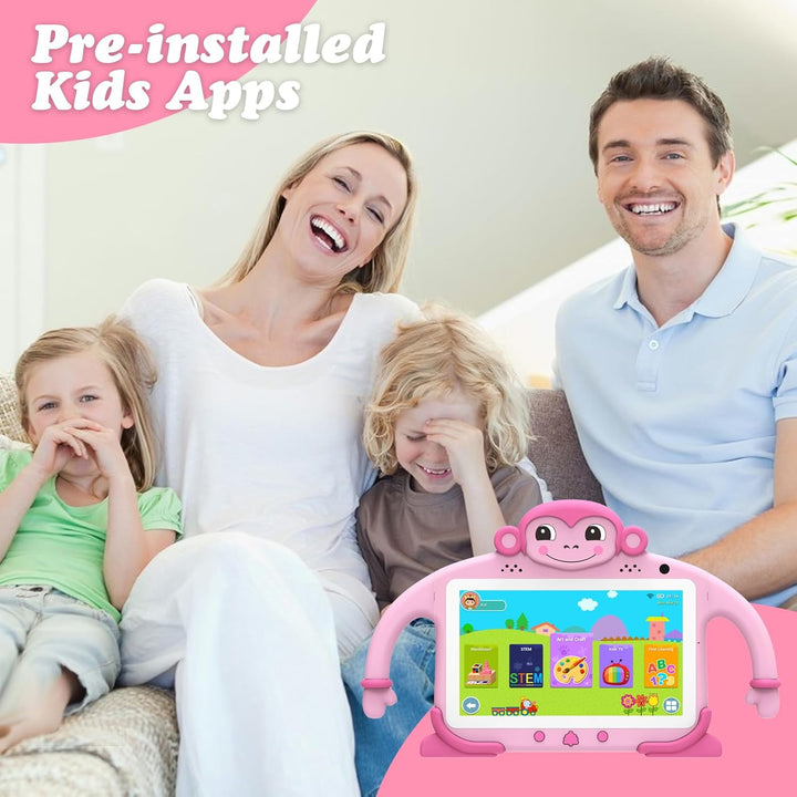Tbltaca Tableta para niños de 7 pulgadas para niños de 32 GB con fu...