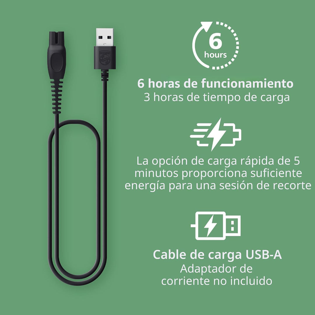 Norelco Philips Todo en Uno Serie 9000 Afeitadora Eléctrica y Corta...