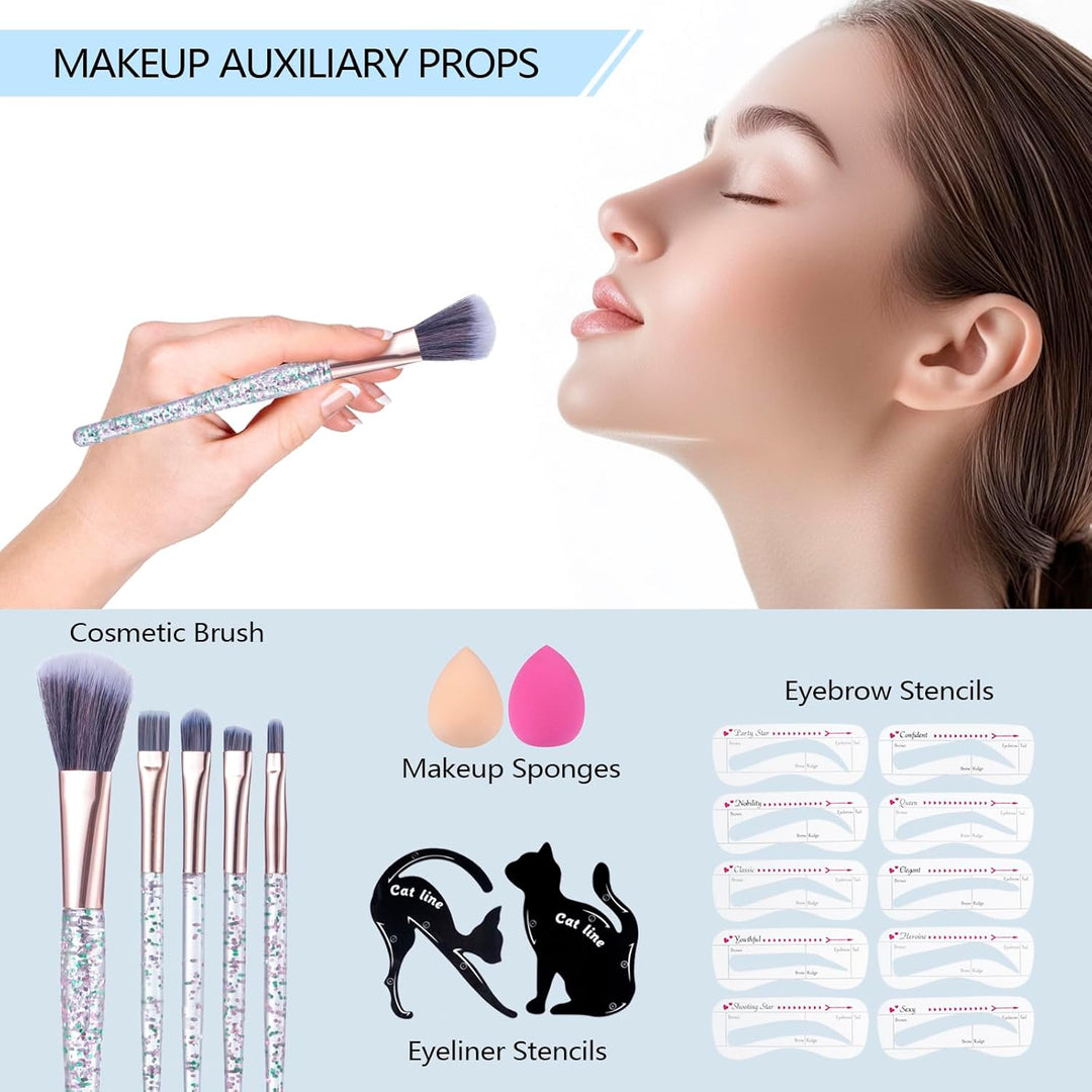 Kits de maquillaje para niñas y adolescentes, set de regalo de maqu...