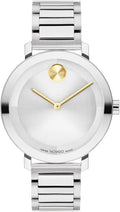 Reloj Movado Bold Evolution 2.0 para Mujer - Movimiento de Cuarzo Suizo, Pulsera de eslabones en Acero Inoxidable - Resistencia al Agua 3 ATM - Reloj de Moda de Lujo para Ella - 34 mm