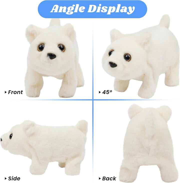 Hopearl - Juguete electrónico interactivo de peluche, mascota con s...