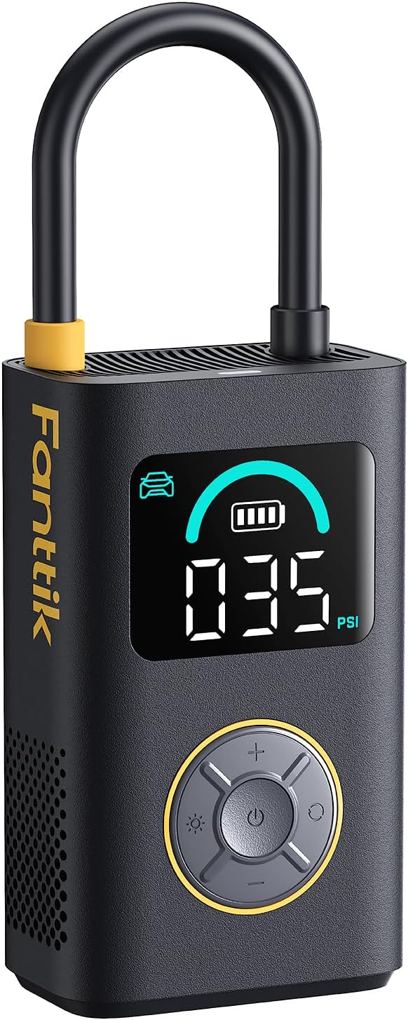 Fanttik Inflador de neumáticos portátil X10 Pro para coche compacto...