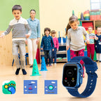Reloj inteligente infantil para niñas y niños de 4 a 10 años, color