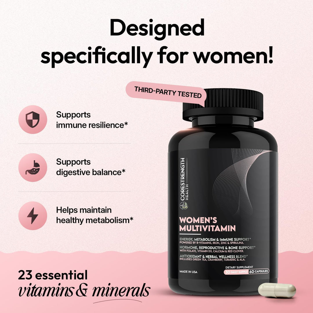 Multivitamínico diario para mujer, complejo B de alta potencia, vit...