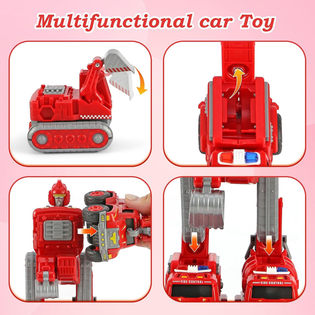 Juguetes para niños de 3, 4, 5, 6 años\u2013 Juego de 5 vehículos d...